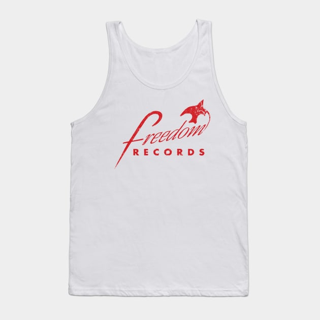 Freedom Records Tank Top by MindsparkCreative